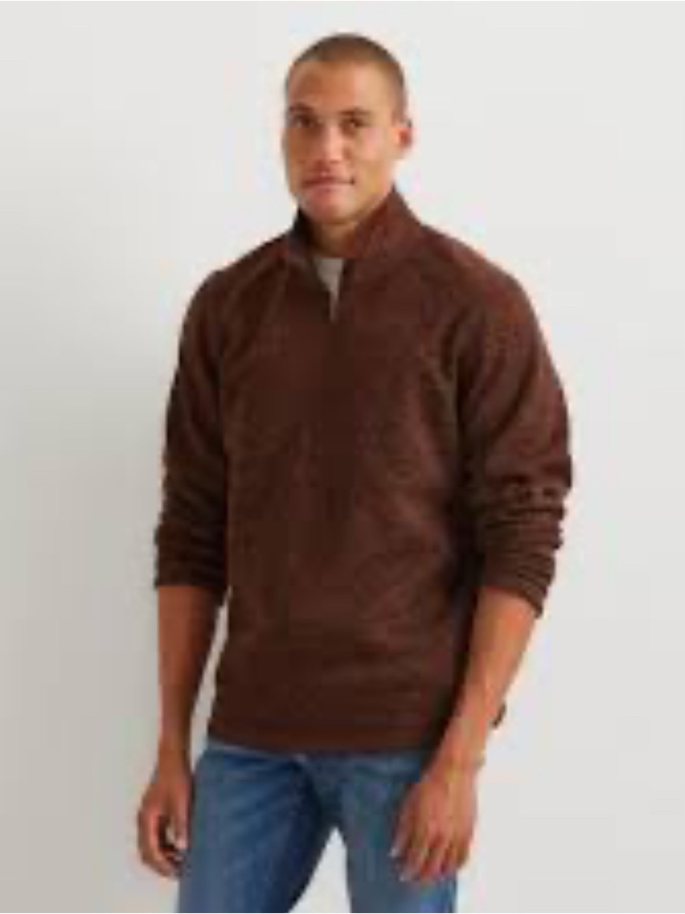 NEW Eddie Bauer Radiator Fleece Quarter Zip Pullover size TXL